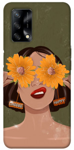 Чехол Choose happiness для Oppo A74 4G