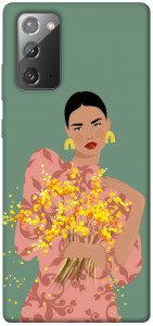 Чохол Spring bouquet для Galaxy Note 20