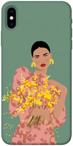 Чехол Spring bouquet для iPhone X (5.8")