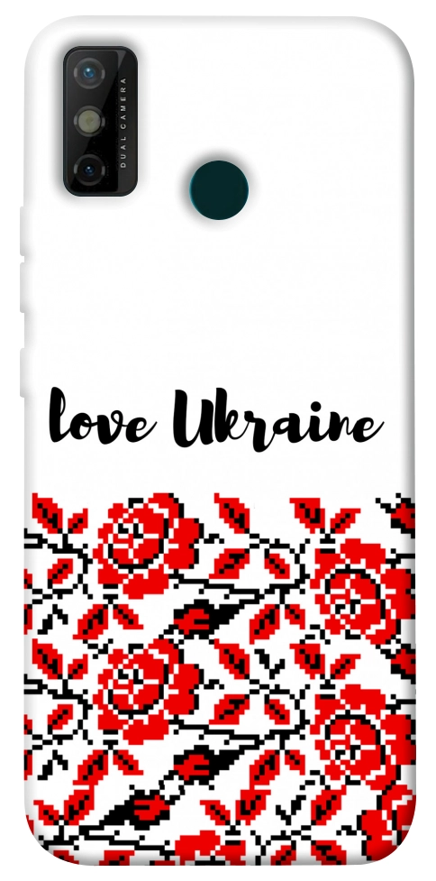 Чохол Love Ukraine для TECNO Spark 6 Go