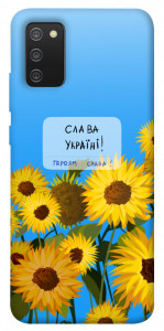 Чехол Слава Україні для Galaxy A02s