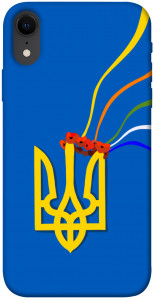 Чехол Квітучий герб для iPhone XR