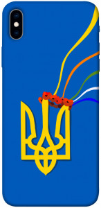 Чехол Квітучий герб для iPhone XS Max