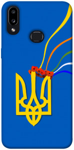 Чехол Квітучий герб для Galaxy A10s (2019)