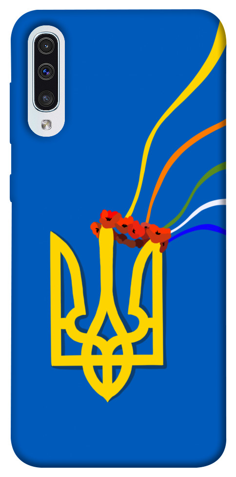 Чехол Квітучий герб для Galaxy A50 (2019)