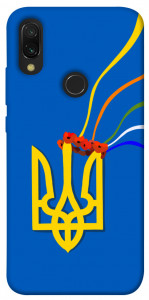 Чехол Квітучий герб для Xiaomi Redmi 7