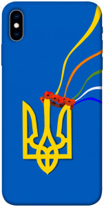 Чехол Квітучий герб для iPhone XS (5.8")