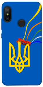 Чехол Квітучий герб для Xiaomi Redmi 6 Pro