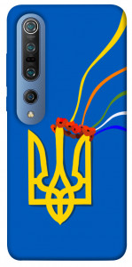 Чехол Квітучий герб для Xiaomi Mi 10