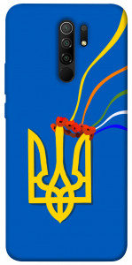 Чехол Квітучий герб для Xiaomi Redmi 9