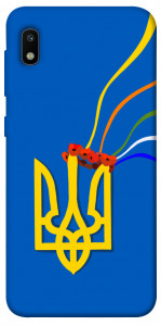 Чехол Квітучий герб для Galaxy A10 (A105F)