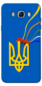 Чехол Квітучий герб для Galaxy J5 (2016)