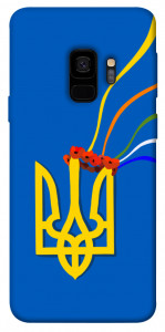 Чехол Квітучий герб для Galaxy S9
