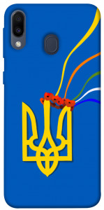 Чехол Квітучий герб для Galaxy M20
