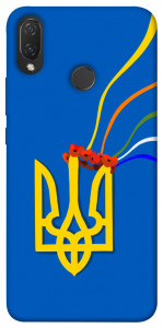Чехол Квітучий герб для Huawei P Smart+