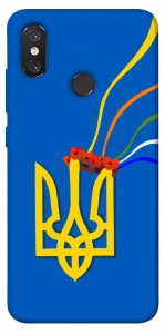 Чехол Квітучий герб для Xiaomi Mi 8