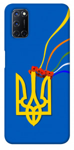 Чехол Квітучий герб для Oppo A52