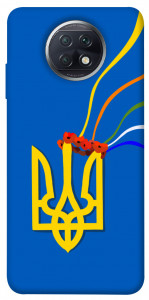 Чехол Квітучий герб для Xiaomi Redmi Note 9T