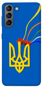 Чехол Квітучий герб для Galaxy S21