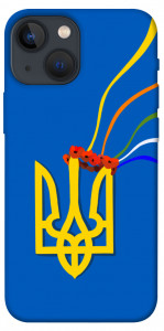 Чехол Квітучий герб для iPhone 13 mini