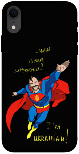 Чохол Національний супергерой для iPhone XR