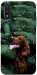 Чехол Собака в зелени для Galaxy A01