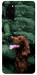 Чехол Собака в зелени для Galaxy S20 Plus (2020)