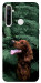 Чехол Собака в зелени для Realme 6i