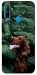 Чехол Собака в зелени для Realme C3