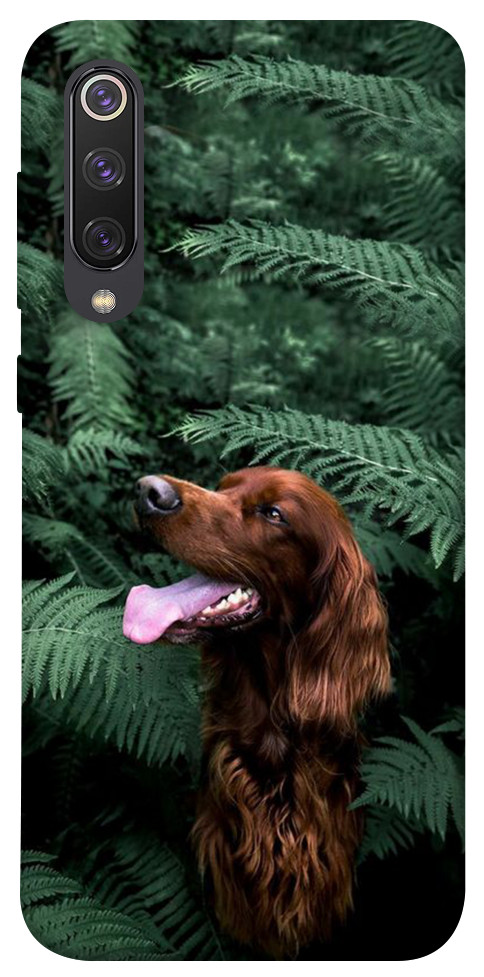 Чехол Собака в зелени для Xiaomi Mi 9 SE