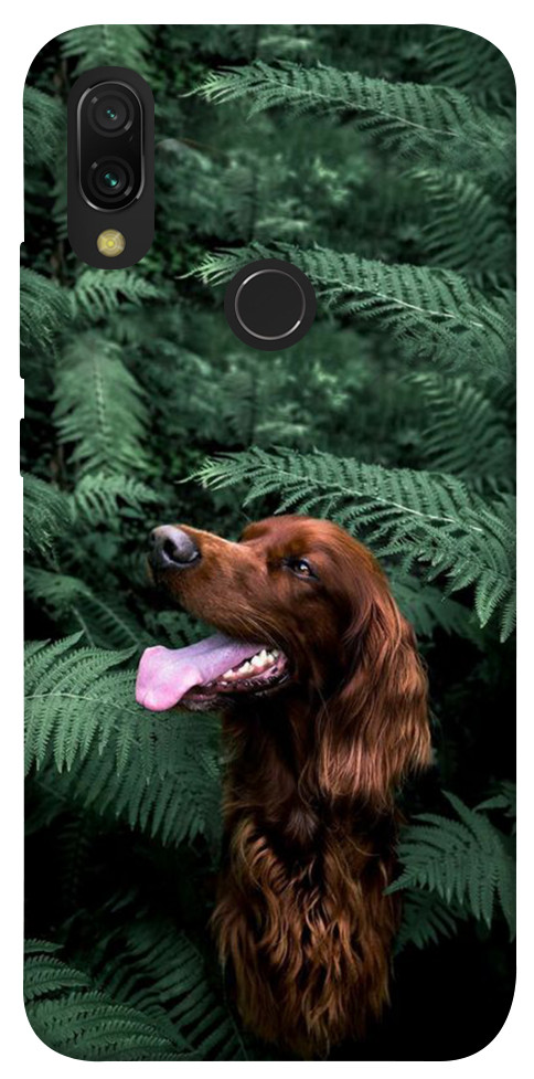 Чехол Собака в зелени для Xiaomi Redmi 7