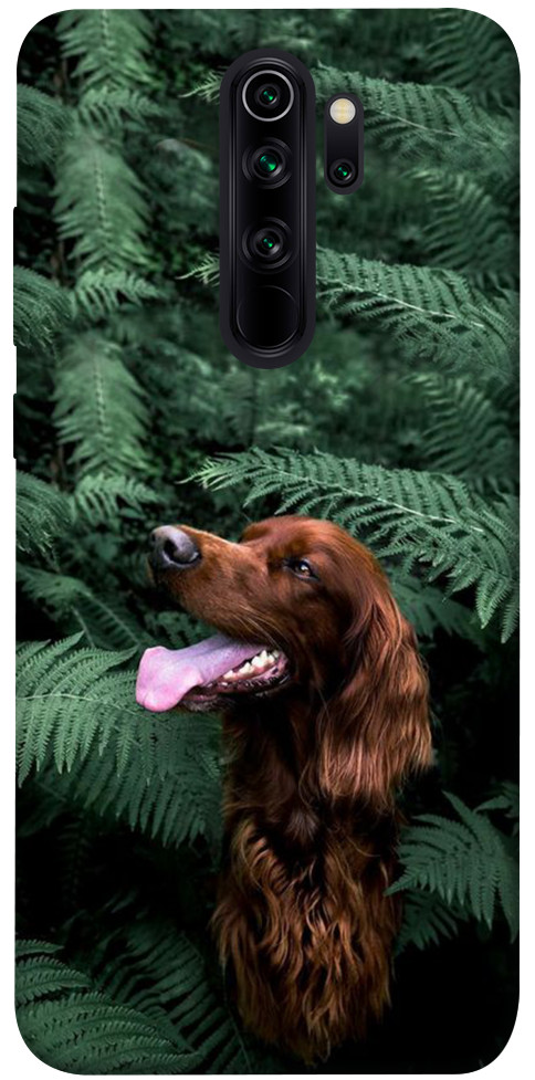 Чехол Собака в зелени для Xiaomi Redmi Note 8 Pro