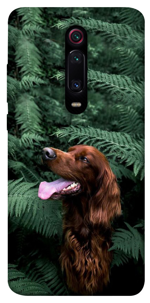 Чехол Собака в зелени для Xiaomi Mi 9T
