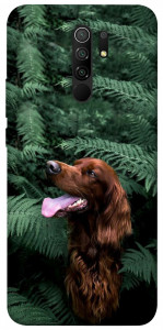Чехол Собака в зелени для Xiaomi Redmi 9