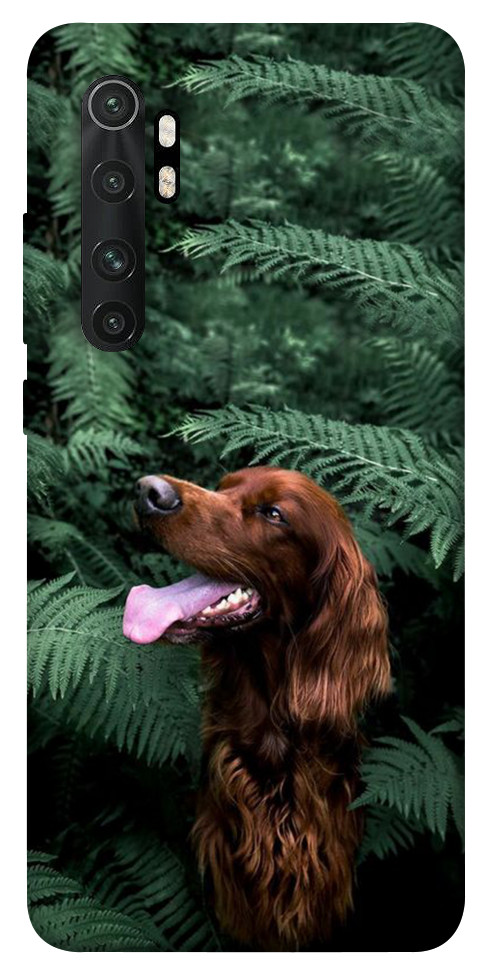 Чехол Собака в зелени для Xiaomi Mi Note 10 Lite