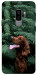 Чехол Собака в зелени для Galaxy S9+