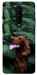 Чехол Собака в зелени для OnePlus 8