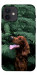 Чехол Собака в зелени для iPhone 12 mini