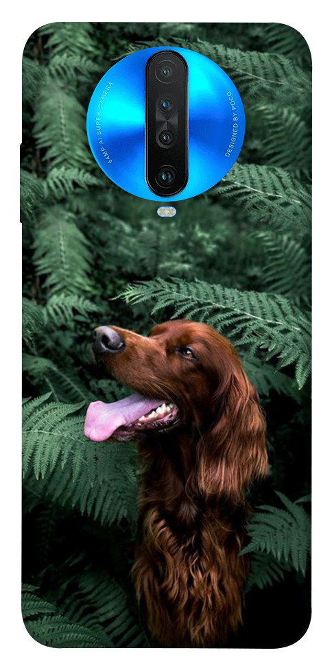 Чехол Собака в зелени для Xiaomi Redmi K30