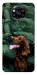 Чехол Собака в зелени для Xiaomi Poco X3 NFC