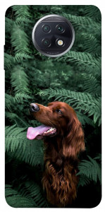 Чехол Собака в зелени для Xiaomi Redmi Note 9T