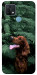 Чехол Собака в зелени для Oppo A15