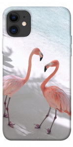 Чехол Flamingos для iPhone 11