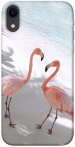 Чехол Flamingos для iPhone XR