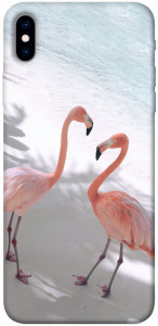 Чехол Flamingos для iPhone XS Max