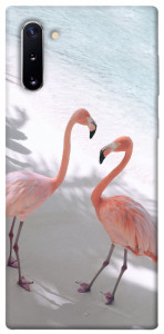 Чехол Flamingos для Galaxy Note 10 (2019)
