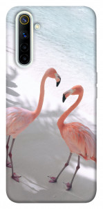 Чехол Flamingos для Realme 6
