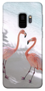 Чехол Flamingos для Galaxy S9