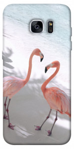 Чехол Flamingos для Galaxy S7 Edge