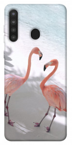 Чехол Flamingos для Galaxy A21